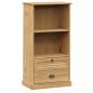 Preview: B?cherregal VIGO 60x35x114,5 cm Massivholz Kiefer