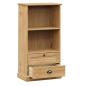 Preview: B?cherregal VIGO 60x35x114,5 cm Massivholz Kiefer