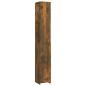 Preview: Badschrank R?uchereiche 25x26,5x170 cm Holzwerkstoff