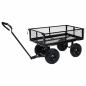 Preview: Gartenwagen Schwarz 250 kg
