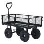 Preview: Gartenwagen Schwarz 250 kg