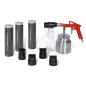 Preview: ARDEBO.de - Druckluft Sandstrahlpistole Sandstrahler Set