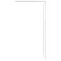 Preview: Duschwand f?r Walk-In Dusche 90x195 cm ESG-Glas Wei?