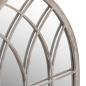 Preview: Gartenspiegel Sand 70x30 cm Eisen