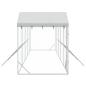 Preview: Outdoor-Hundezwinger mit Dach Silbern 10x2x2,5 m Stahl Verzinkt
