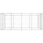 Preview: Outdoor-Hundezwinger Verzinkter Stahl 14,52 m²
