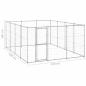 Preview: Outdoor-Hundezwinger Verzinkter Stahl 14,52 m²