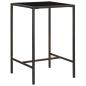 Preview: 5-tlg. Gartenbar-Set Poly Rattan Braun