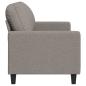Preview: 3-Sitzer-Sofa Taupe 180 cm Stoff