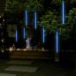 Preview: ARDEBO.de - 8 Stk. Meteorlichter 50 cm 288 LEDs Innen- Außenbereich Blau