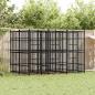 Preview: ARDEBO.de - Outdoor-Hundezwinger Stahl 7,37 m²