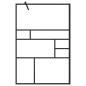 Preview: Duschwand f?r Begehbare Dusche mit Klarem ESG Glas 115x195 cm
