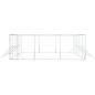 Preview: Outdoor-Hundezwinger Silbern 6x10x2 m Verzinkter Stahl