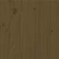 Preview: Massivholzbett Honigbraun 200x200 cm
