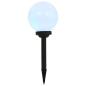 Preview: Außen-Solarlampen 6 Stk. LED Kugel 20 cm RGB