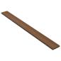 Preview: WPC Terrassendielen mit Zubehör Braun und Grau 35 m² 4 m