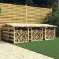 Preview: ARDEBO.de - Pergolen mit Dach 6 Stk. 100x90x100 cm Kiefernholz Imprägniert