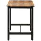 Preview: Esstisch 110x60x76 cm Massivholz Mango