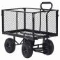 Preview: Gartenwagen Schwarz 350 kg