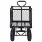 Preview: Gartenwagen Schwarz 350 kg