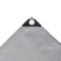 Preview: Abdeckplane 650 g/m² 4x4 m Grau