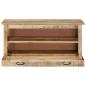 Preview: Schuhbank 85x40x45 cm Massivholz Mango