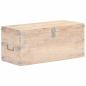 Preview: ARDEBO.de - Truhe 90x40x40 cm Akazie Massivholz