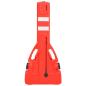 Preview: Absperrgitter Faltbar Rot 210x50x105 cm