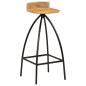 Preview: Barhocker 2 Stk. Massivholz Mango