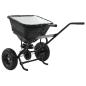 Preview: Handstreuwagen Salzstreuer PVC und Stahl 106x73x76 cm 45 L