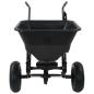 Preview: Handstreuwagen Salzstreuer PVC und Stahl 106x73x76 cm 45 L