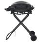 Preview: Gasgrill Tragbar mit Kochzone Schwarz
