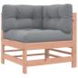 Preview: 3-tlg. Garten-Lounge-Set mit Kissen Massivholz Douglasie