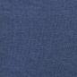 Preview: Kopfteil mit Ohren Blau 183x16x78/88 cm Stoff