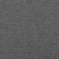 Preview: Kopfteil mit Ohren Dunkelgrau 147x16x118/128 cm Stoff