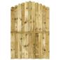 Preview: Gartentor Imprägniertes Kiefernholz 100x150 cm