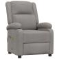 Preview: Massagesessel Elektrisch Taupe Stoff