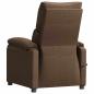 Preview: Massagesessel Elektrisch Braun Stoff