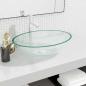 Preview: ARDEBO.de - Waschbecken Glas 50x37x14 cm Transparent