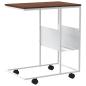 Preview: Beistelltisch mit Rollen Wei? 55x36x63,5 cm Holzwerkstoff