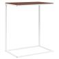 Preview: Beistelltisch Wei? 55x35x66 cm Holzwerkstoff