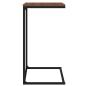 Preview: Beistelltisch Schwarz 55x35x66 cm Holzwerkstoff