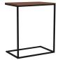 Preview: Beistelltisch Schwarz 55x35x66 cm Holzwerkstoff