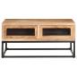 Preview: Couchtisch 90x60x40 cm Massivholz Akazie