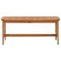 Preview: Couchtisch 102x50x43 cm Massivholz Akazie