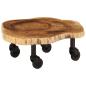 Preview: ARDEBO.de - Couchtisch Massivholz Akazie 60x55x25 cm