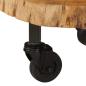 Preview: Couchtisch Massivholz Akazie 60x55x25 cm