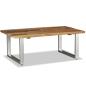 Preview: ARDEBO.de - Couchtisch Altholz Massiv 100x60x38 cm