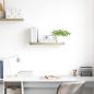 Preview: Schwebendes Wandregal Eichefarben 60x23,5x3,8 cm MDF
