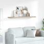 Preview: ARDEBO.de - Schweberegal Eichen-Optik 120x23,5x3,8 cm MDF